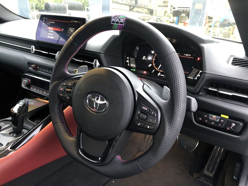 HKS Replacement Steering Wheel - Toyota GR Supra A90 2019+, image 3