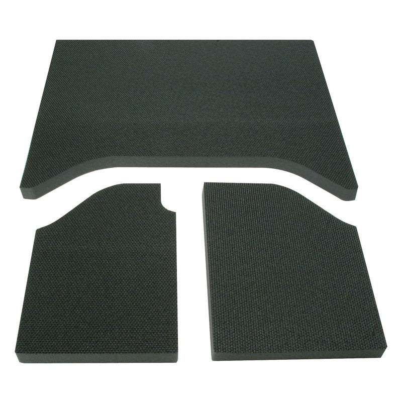 DEI Boom Mat Headliner Black 3-Piece - Jeep Wrangler JK 2-Door