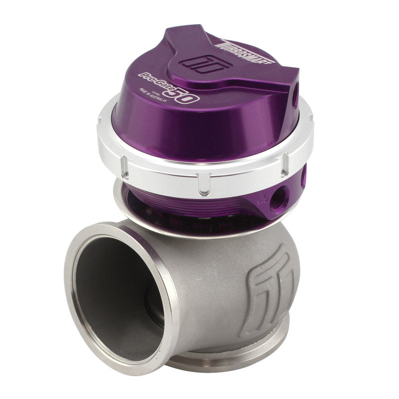 Turbosmart WG50 Gen V Pro-Gate 50 14psi Purple Wastegate - OneFastShop