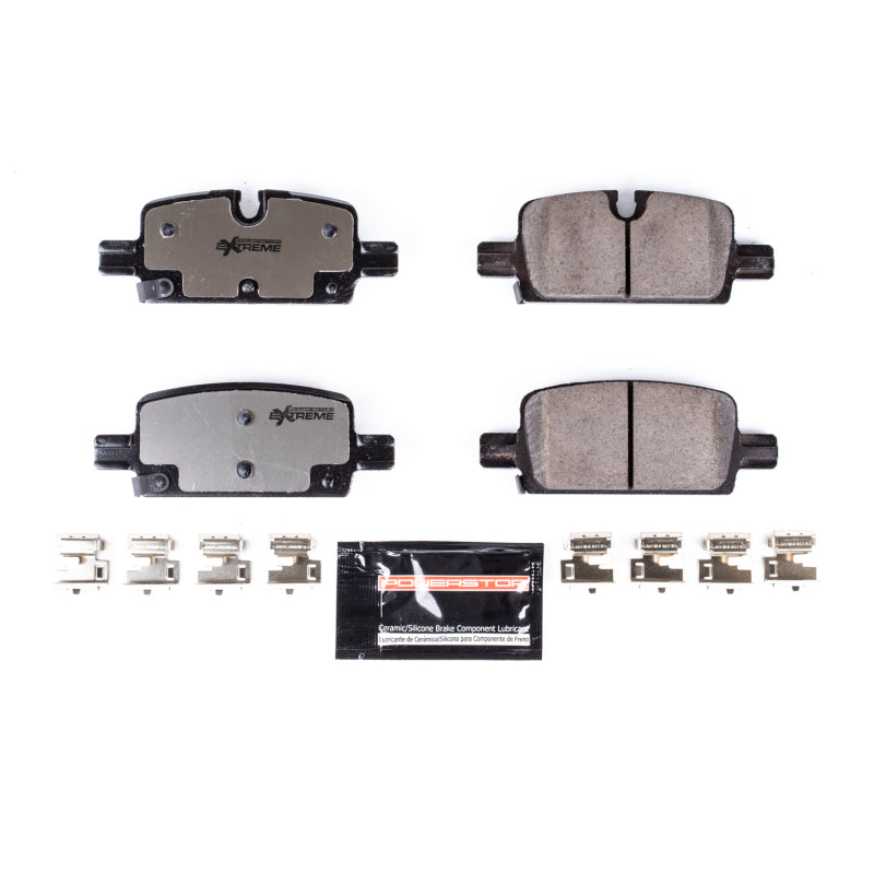 PowerStop Z36 Truck & Tow Brake Pads - Rear  Chevrolet Silverado 1500, Silverado 1500 LTD, Tahoe (2019-2024)