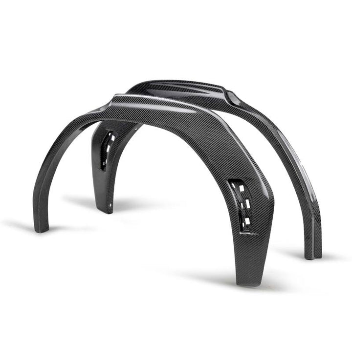 Seibon Carbon Fiber Rear Fender Trim for 2022 Subaru WRX
