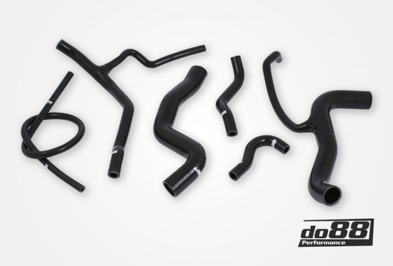 do88 Silicone Coolant Hose Kit - Volvo 16V Turbo B204 (740/780/960) 1989-1994 - Black