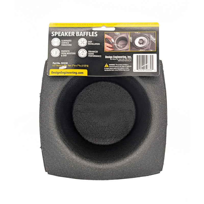 DEI Speaker Baffles 6.5in Round Pair