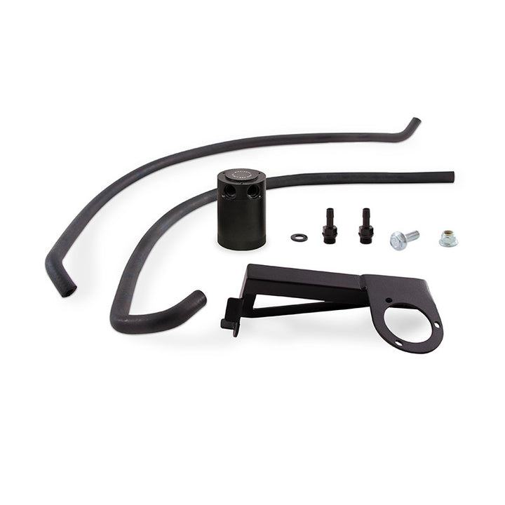 Mishimoto Baffled Oil Catch Can Kit - Black for 2013+ Ford Focus ST - OneFastShop