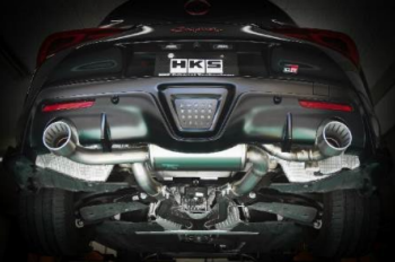 HKS Super Turbo Muffler - GR Supra DB42 Urban Matte Edition