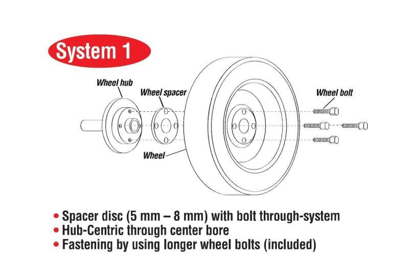 Eibach Pro-Spacer Wheel Spacers - 15mm - 5x100 - 57mm CB - Audi S4 / A4 / VW Jetta 1990-2010 - Pair, image 8