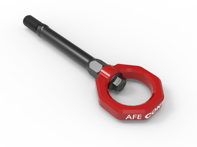 aFe Front Tow Hook - Chevrolet Corvette 2020-2026 - Red