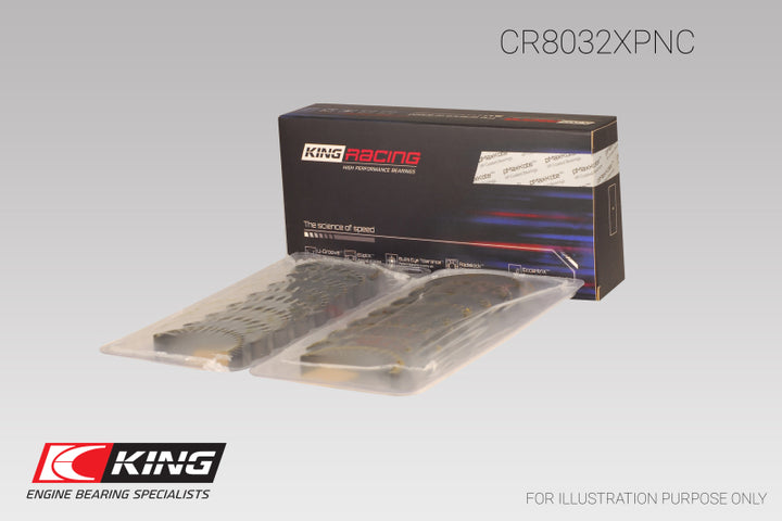 King Engine Bearings Connecting Rod Bearing Set for Chrysler 345/370 16V - OneFastShop