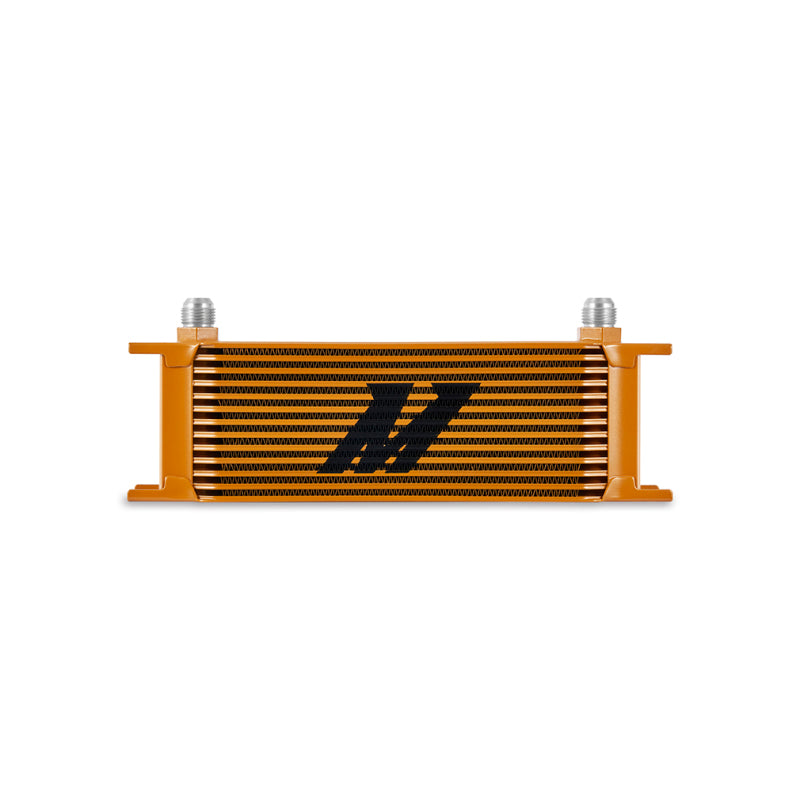 Mishimoto 13 Row Universal Oil Cooler Gold Anodized