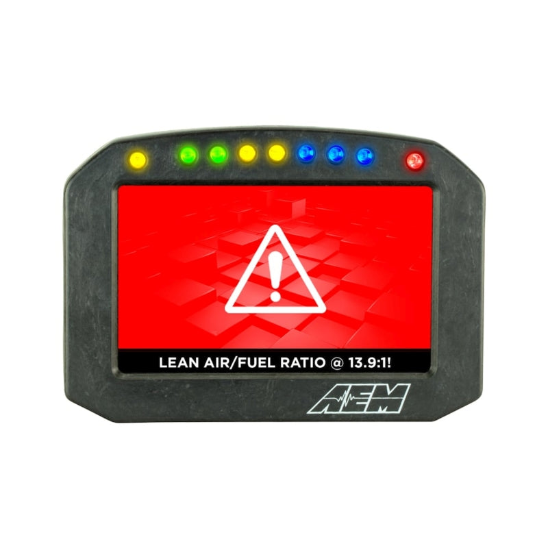 AEM CD-5G Carbon Flush Digital Dash Display - With Internal 20Hz GPS & Antenna, image 8