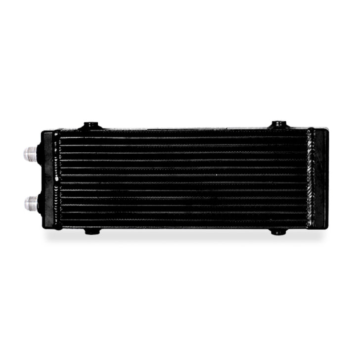 Mishimoto Oil Cooler Universal Medium Dual Pass Black - OneFastShop