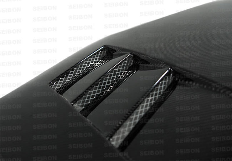 Seibon TS Style Carbon Fiber Hood for 03-05 Dodge SRT-4 - OneFastShop