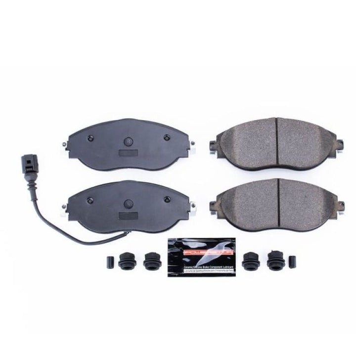 PowerStop Z23 Evolution Sport Brake Pads with Hardware for 2019 Audi A3 Quattro - OneFastShop