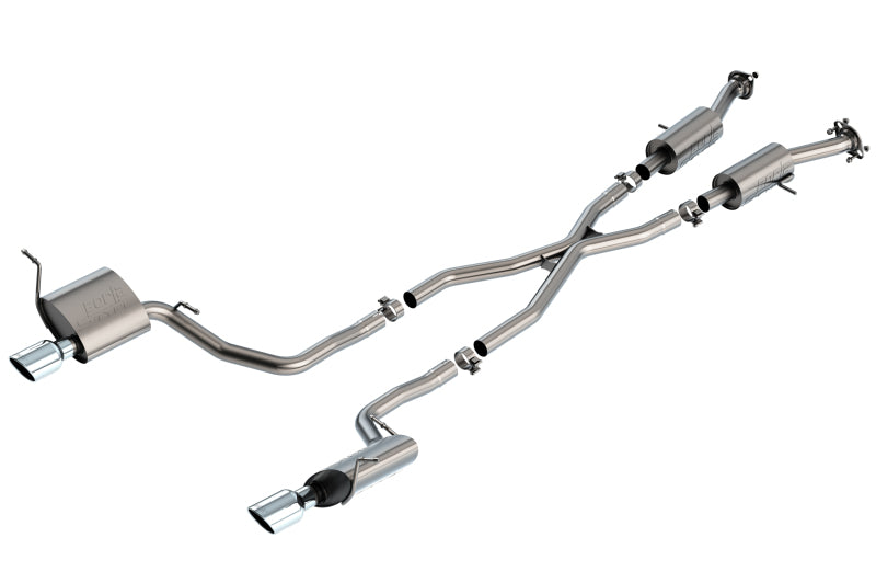 Borla Cat-Back Exhaust System 3.6L V6 2/4WD 2.25in S-Type - Jeep Grand Cherokee '14-20 - OneFastShop