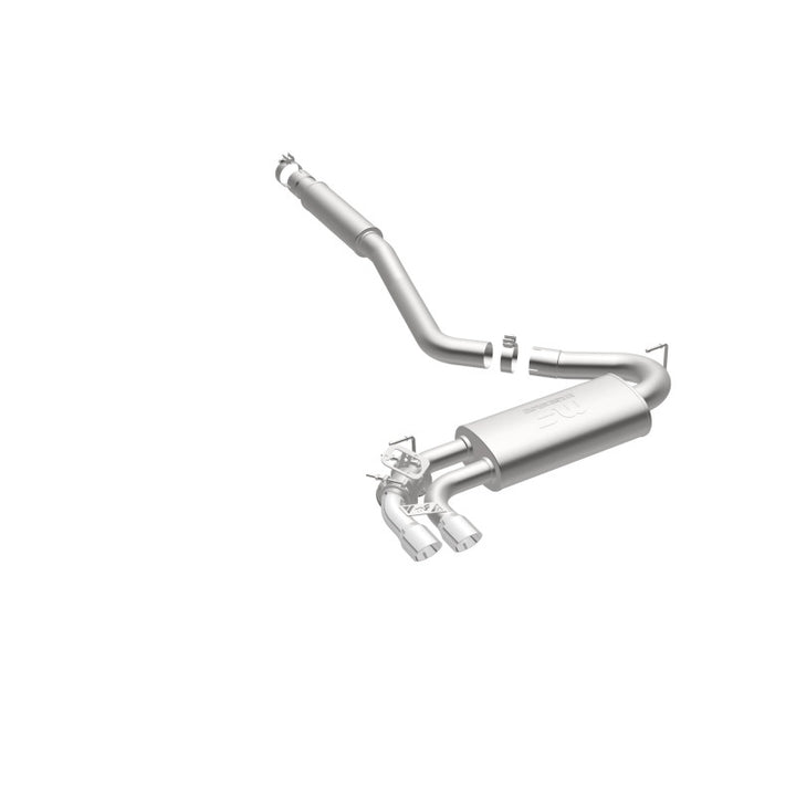 MagnaFlow CB SS Dual Straight Exhaust System Easy Install
