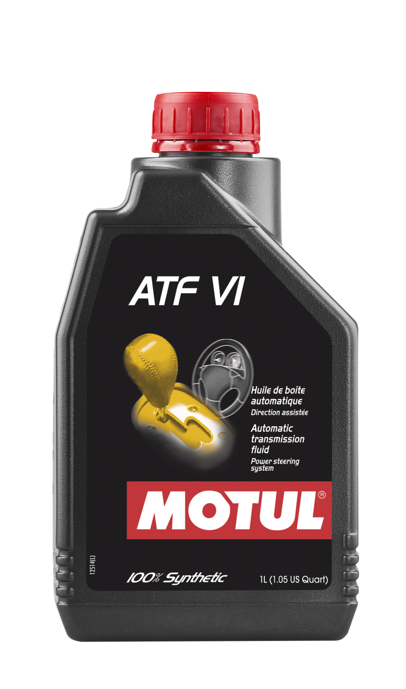 Motul 1L Transmission Fluid ATF VI 100% Synthetic for Acura, Audi, BMW