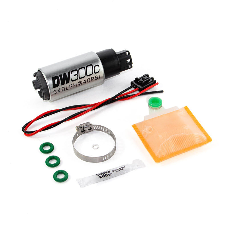 DeatschWerks DW300C 340 LPH Compact Fuel Pump with Install Kit - Ford Focus RS Mk2 2009-2010 - Without Mounting, image 4