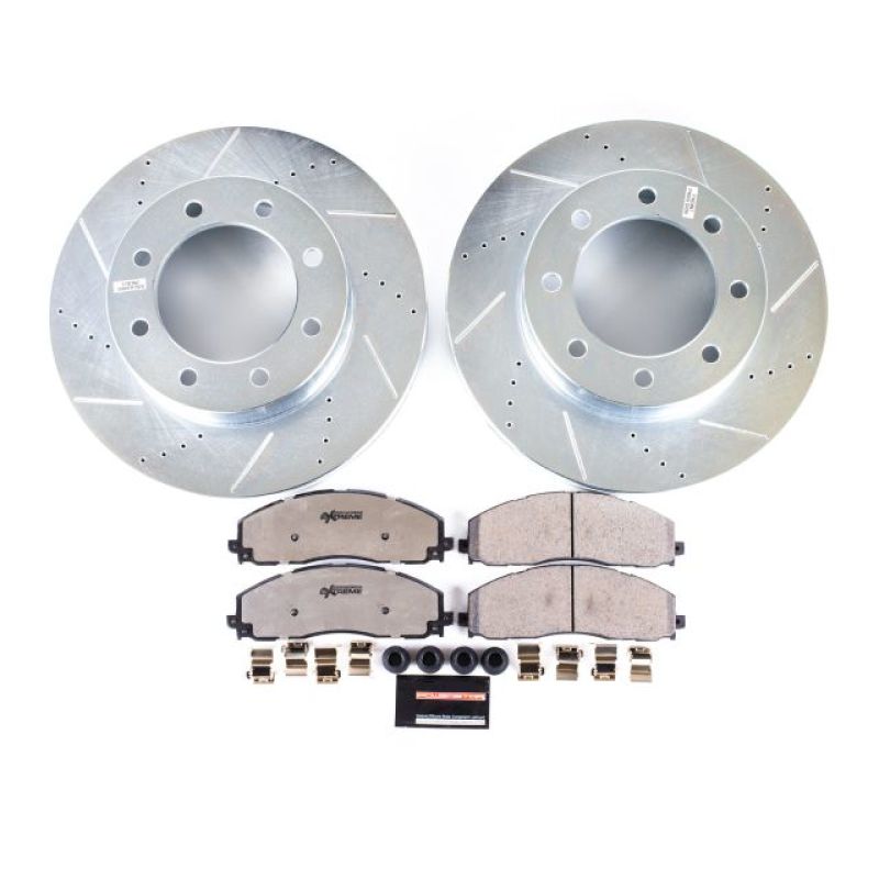 Power Stop 13-16 Ford F-450 Super Duty Front Z36 Truck and Tow Brake Kit