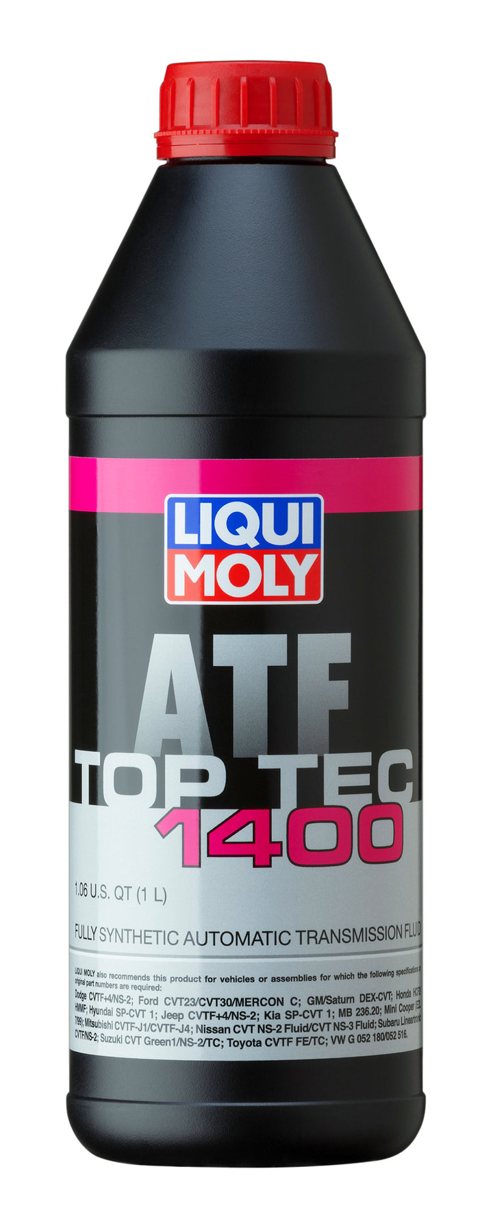 LIQUI MOLY 1L Top Tec ATF 1400 Transmission Fluid for CVT - Acura ILX Hybrid & More - OneFastShop