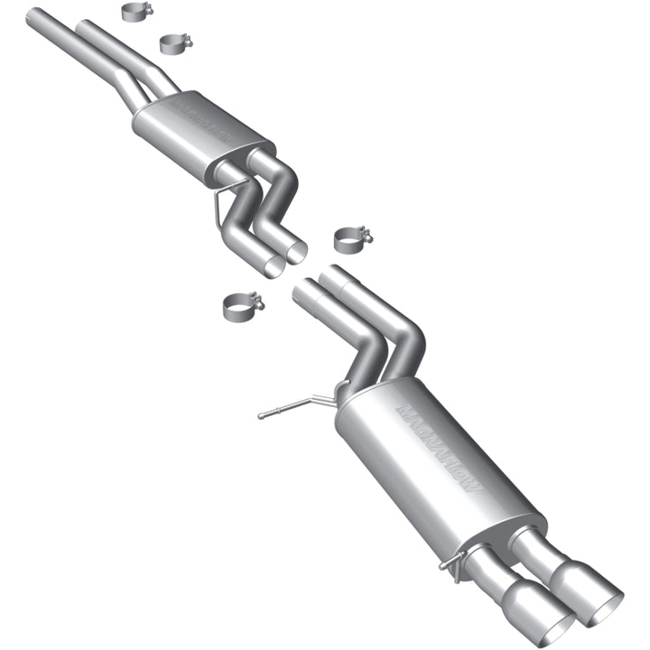 Magnaflow Cat-Back Exhaust System 08-10 BMW 535i 3.0L Turbo Dual Rear Exit - OneFastShop