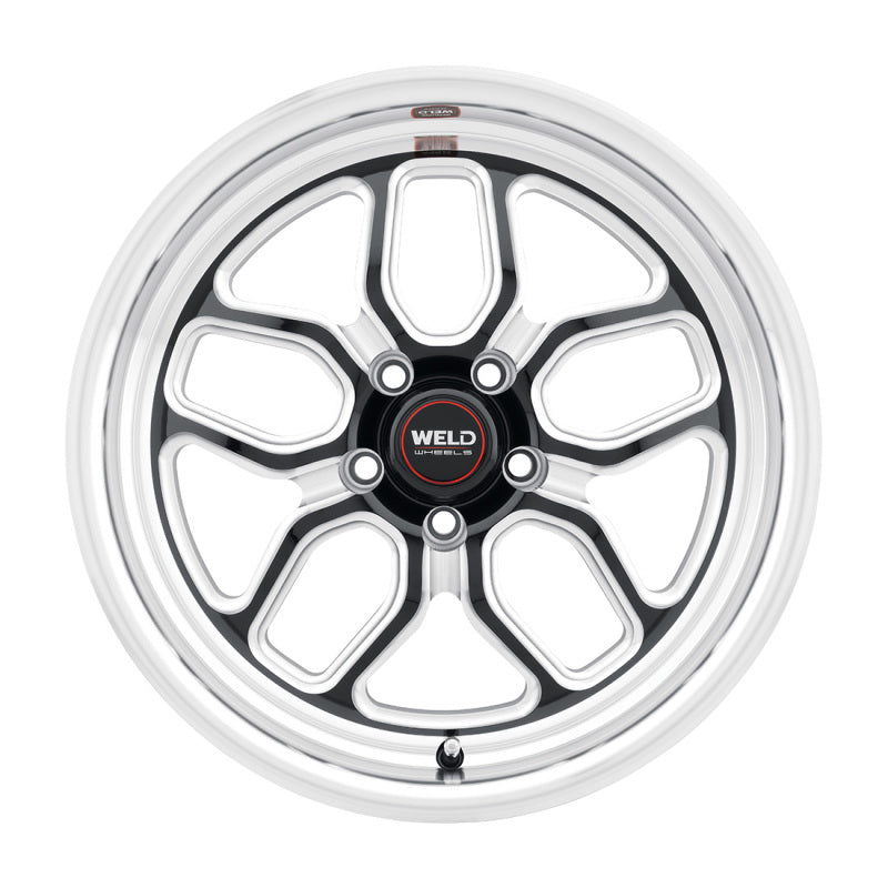 Weld Racing 17x5 Laguna Drag Gloss Black Wheel 5x114.3 -21 Offset