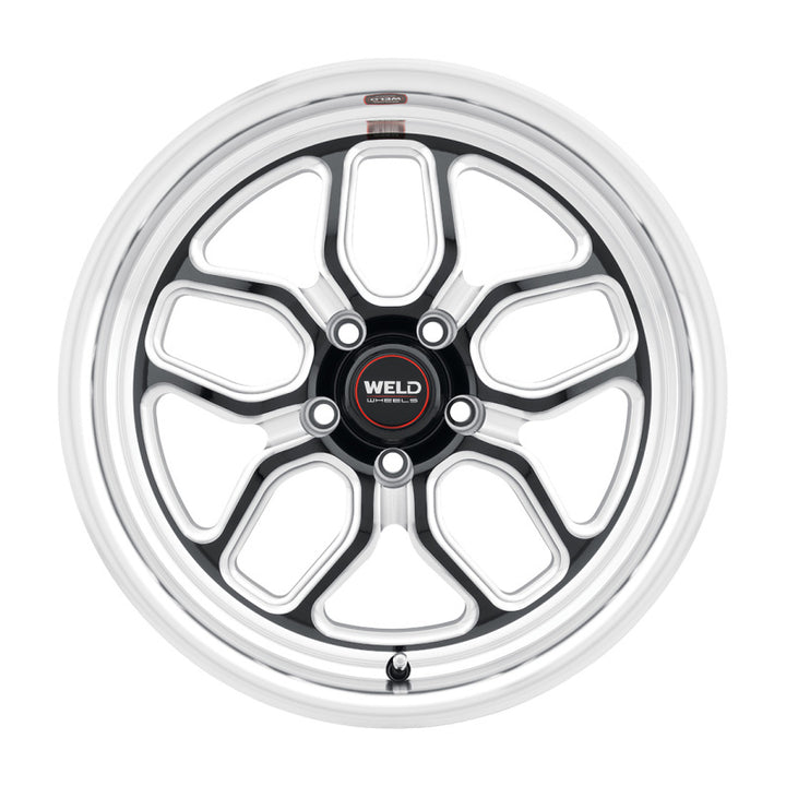Weld S152 Wheel Laguna Drag 17X5 – 5X120.7 Bolt Pattern ET-26 BS2.00 Gloss Black MIL Dia 78.1 (152) - OneFastShop