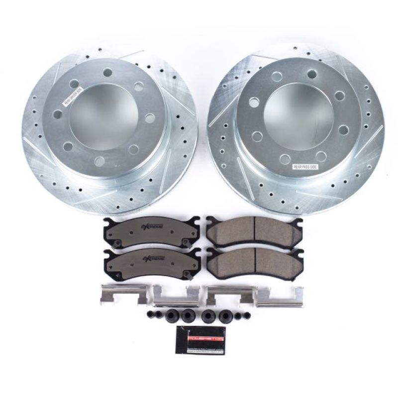 PowerStop Rear Z36 Truck & Tow Brake Kit for 02-06 Chevrolet Avalanche 2500 - OneFastShop