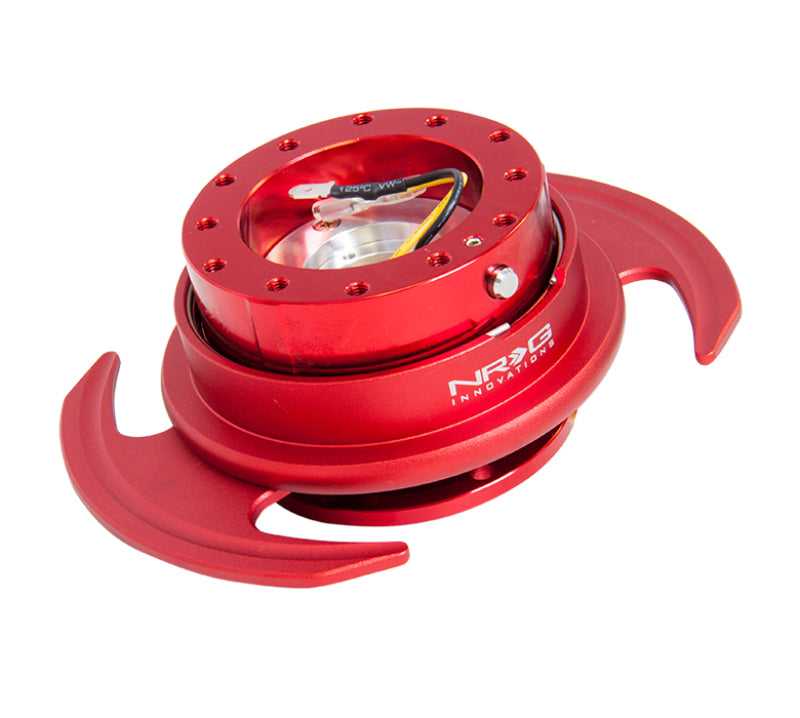NRG Quick Release Gen 3.0 - Red Body / Red Ring (with Handles)
