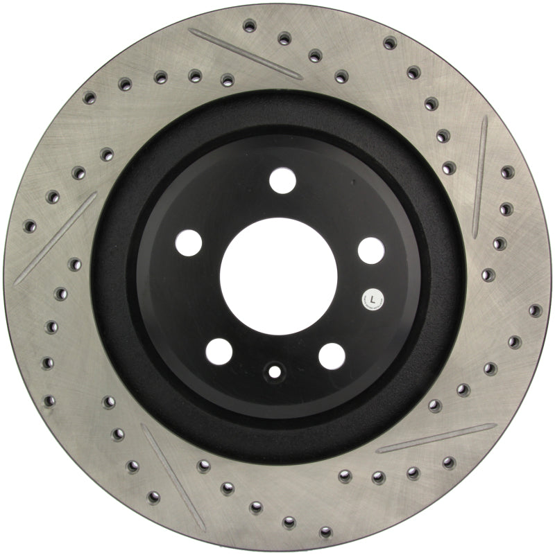 StopTech Slotted and Drilled Sport Brake Rotor - OneFastShop
