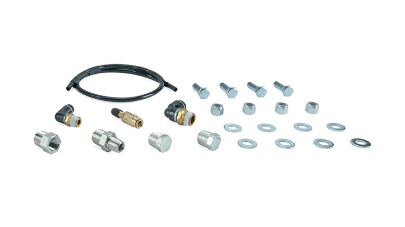 Air Lift Performance Polished Tank with Viair 444B Black Compressor (Includes Fittings & Mounting Hardware)