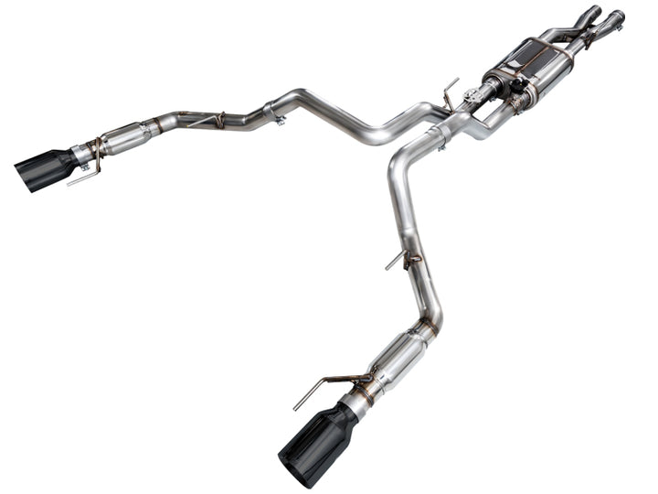 AWE Gen 3 Ford Raptor SwitchPath Exhaust with Diamond Black Tips - Fits 2021-2024 Ford F-150 Raptor - OneFastShop