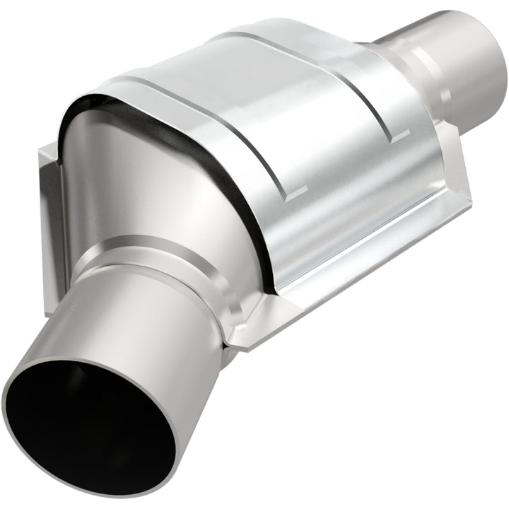 MagnaFlow Universal Catalytic Converter 2.25" Angled Inlet - Compatible with Various Vehicles - OneFastShop