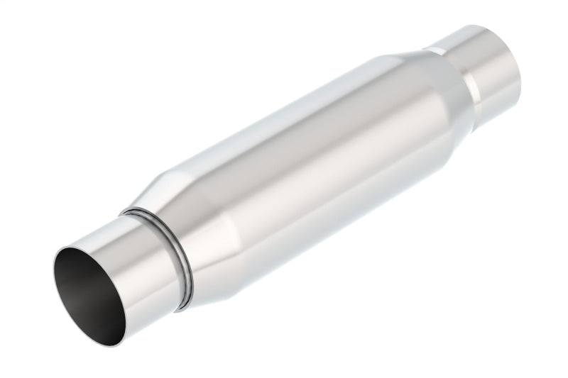 Borla CrateMuffler Resonator Option 2.5in Center/Center 3.5in Round x 10in - Performance Exhaust Resonator Kit - OneFastShop