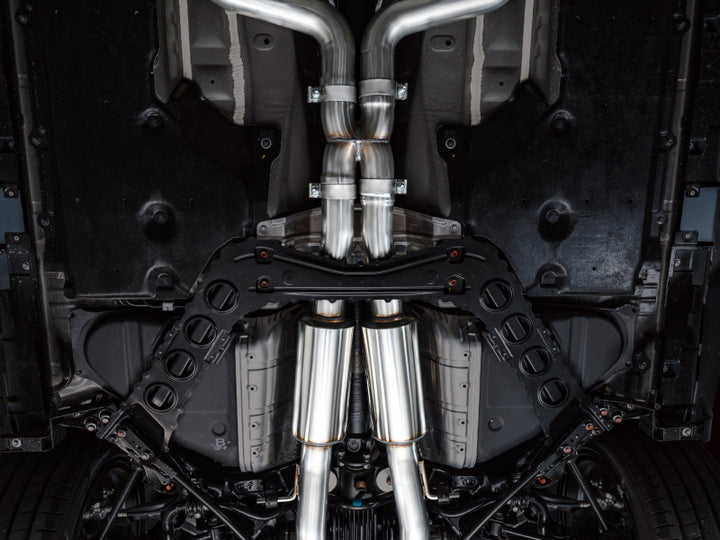 AWE Track Edition Catback Exhaust System for 2023 Nissan Z RZ34 RWD with Chrome Silver Tips - OneFastShop