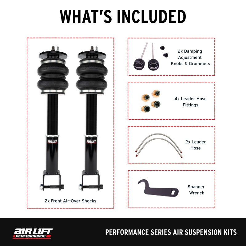 Air Lift Front Air Suspension Kit - Dodge Challenger, Charger 2011-2023, image 5