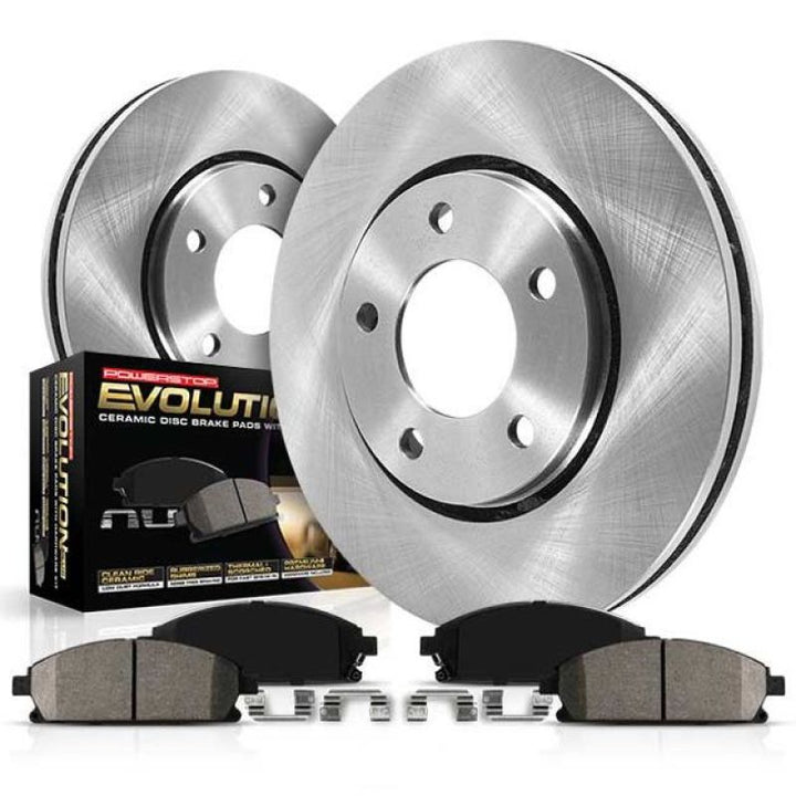 PowerStop Front Autospecialty Brake Kit for 01-07 Toyota Sequoia - OneFastShop