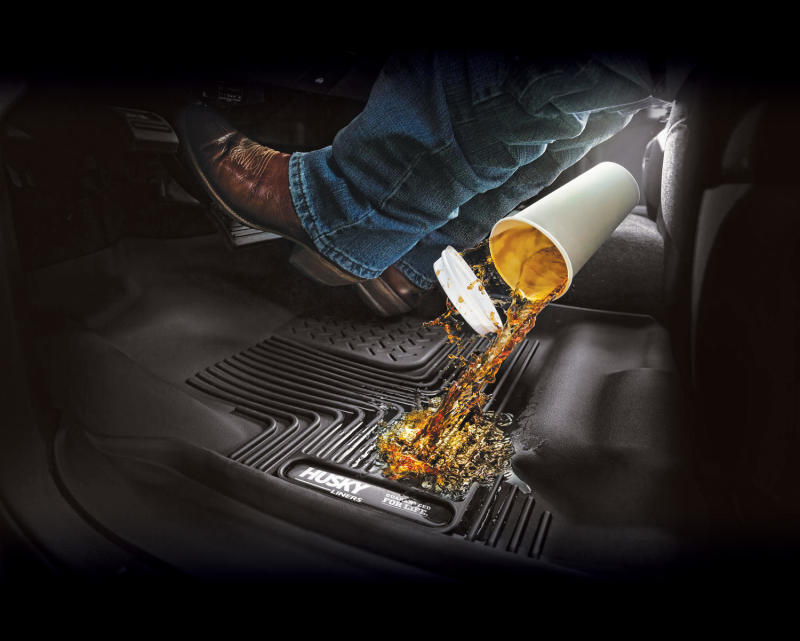 Husky Liners X-act Counter Rear Floor Liner for 2021 Jeep Grand Cherokee L (Black)