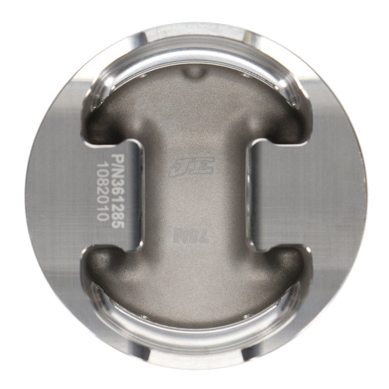 JE Pistons Piston Kit for 2013+ Hyundai Gamma GDI 1.6L Turbo – 77.5mm Bore, -8.7cc Dish (Set of 4 Pistons) - OneFastShop