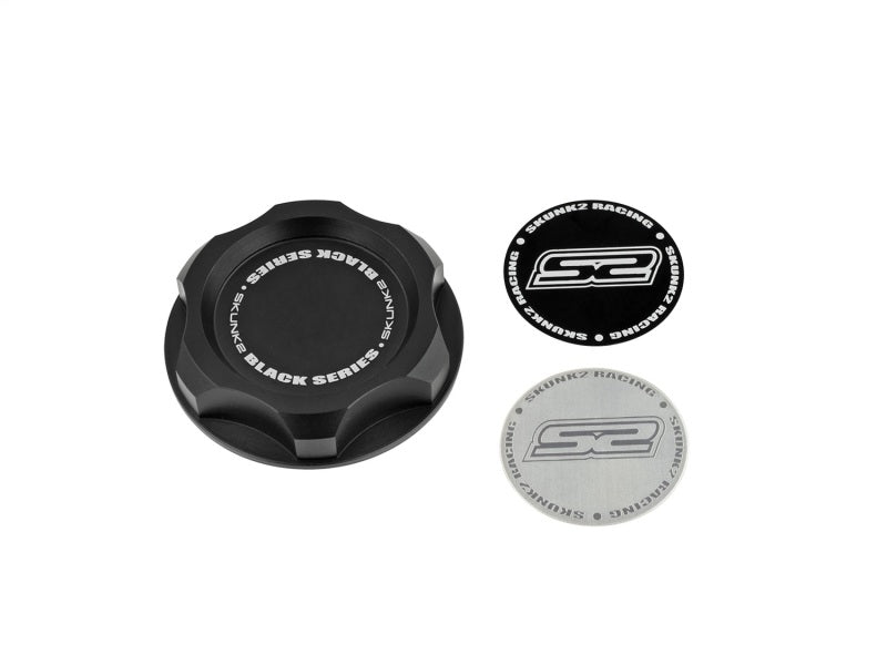 Skunk2 Billet Oil Cap M33 x 2.8 Black Series for Honda (Fitment List Included)
