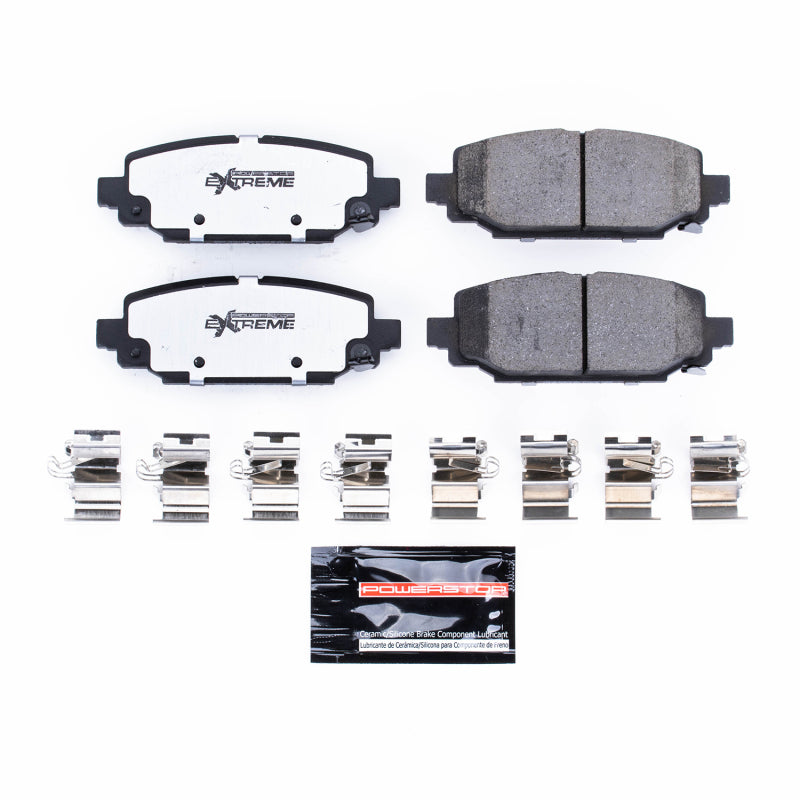 PowerStop Z36 Truck & Tow Rear Brake Pads - Jeep Wrangler JL 2018-2025, image 2