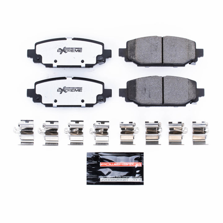 PowerStop Z36 Truck & Tow Rear Brake Pads - Jeep Wrangler JL 2018-2025, image 2