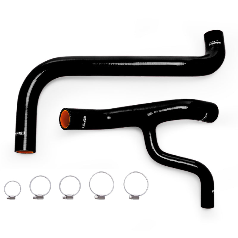 Silicone Radiator Hose Kit Black 98-04 Ford F150 4.6L - OneFastShop