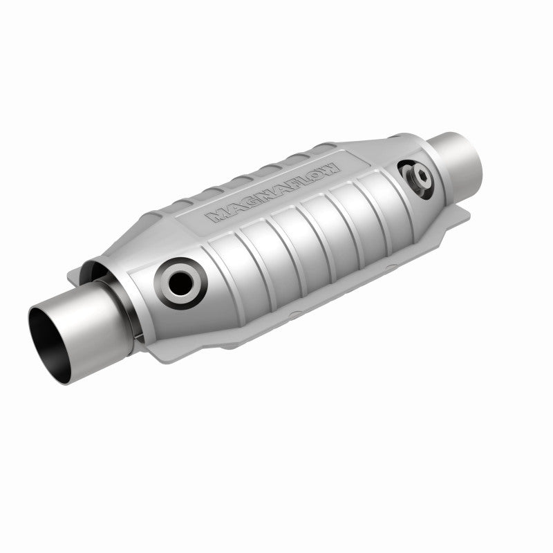 MagnaFlow Conv Univ 2.25 Dual O2 Boss - Easy Install
