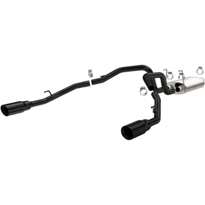 Magnaflow Performance Exhaust System Black Stainless Dual Split Rear Exit for 09-15 Dodge Ram 1500 V8
