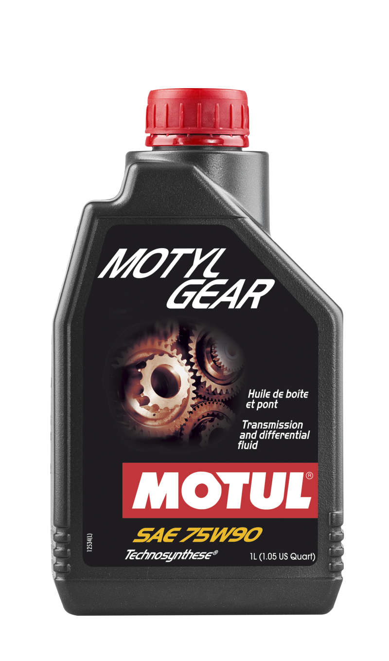 Motul MOTYLGEAR 75W90 Gear Oil 1L - Technosynthese, API GL-4 / GL-5 - 12 Pack, image 2