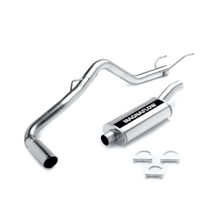 Magnaflow Street Series Cat Back Exhaust System 3 Inch Mandrel Bent Pipe For 2004 2005 Dodge Ram 1500 57L Hemi - OneFastShop
