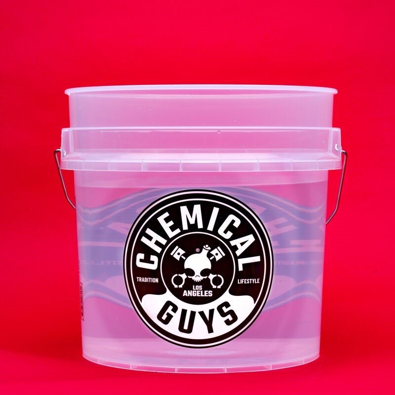 Chemical Guys Heavy Duty Clear Detailing Bucket