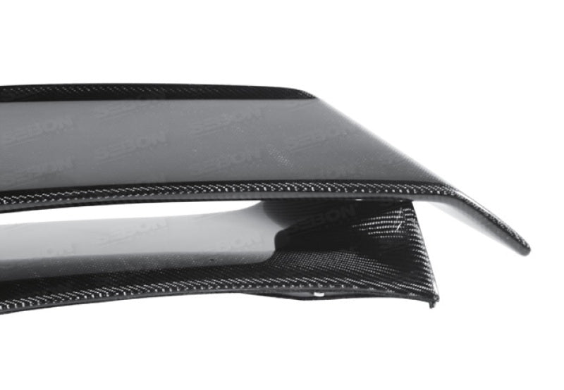 Seibon Carbon Fiber Rear Spoiler for 09-12 Nissan 370Z NSM Style - OneFastShop