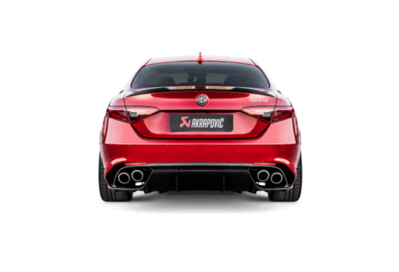 Akrapovic Evolution Line Titanium Cat Back Exhaust for 2017-2019 Alfa Romeo Giulia Quadrifoglio - OneFastShop