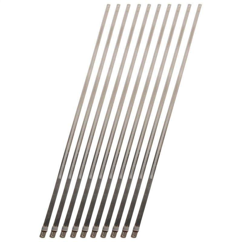 DEI Stainless Steel Positive Locking Tie 1/4in (7mm) x 20in - 10 per pack.